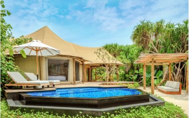 Fairmont Maldives Sirru Fen Fushi Adds Safari Jungle Tented Villas
