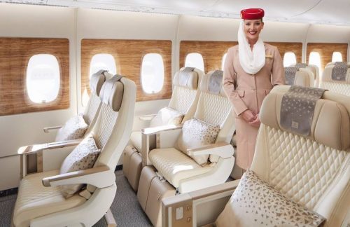 Emirates Airlines Unveils New Premium Economy in A380