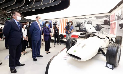 Macao Chief Executive Ho Iat Seng Inaugurates the Macao Grand Prix Museum-VISITMACAO-TRAVELINDEX Macao Chief Executive Ho Iat Seng Inaugurates the Macao Grand Prix Museum