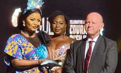 Alain-St.Ange-Presents-the-Guba-Nana-Yaa-Asantewaa-Entertainment-Mogul-Award Alain St.Ange Presents the Guba Nana Yaa Asantewaa Entertainment Mogul Award